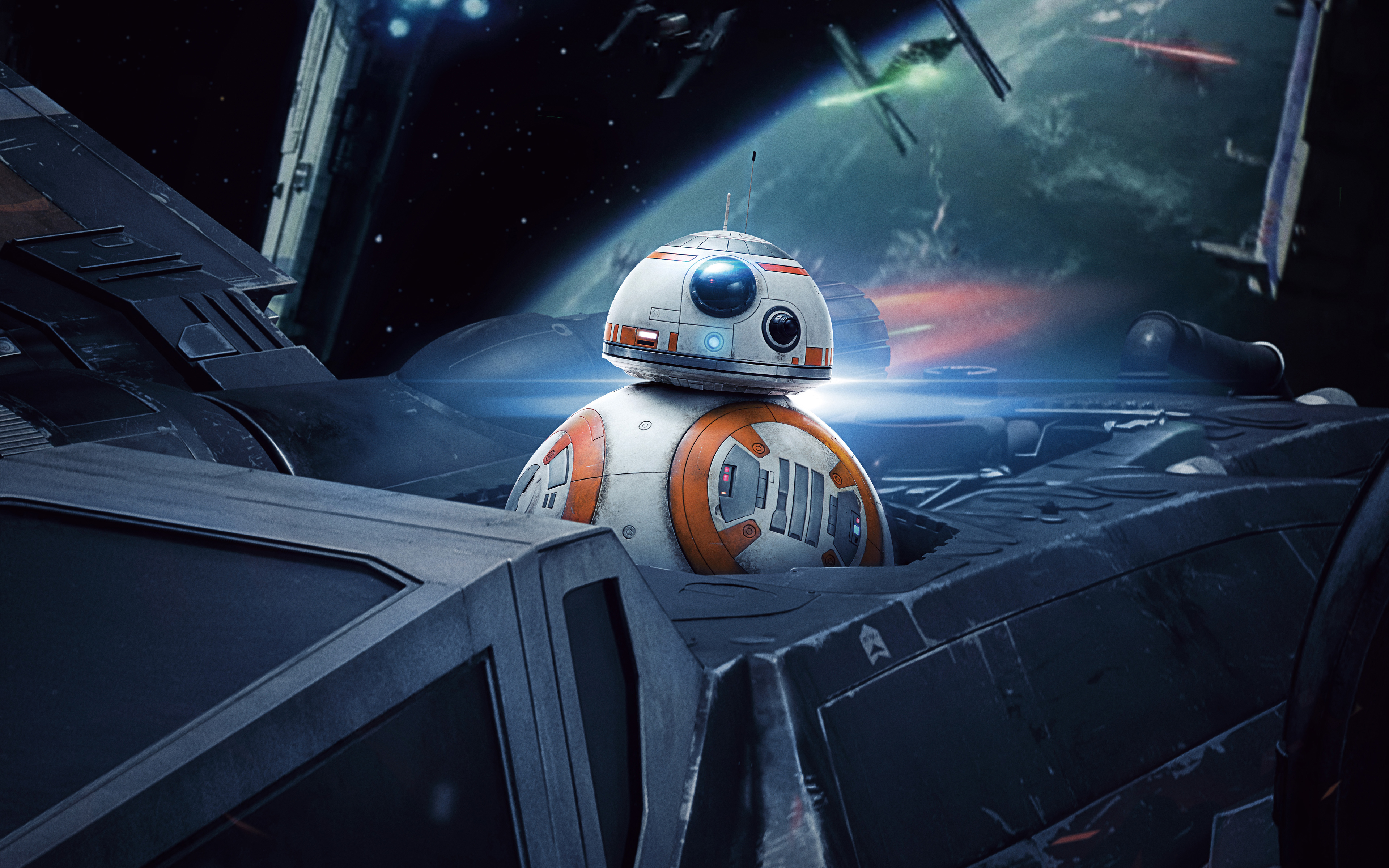 BB 8 in Star Wars The Last Jedi 4K9949316012